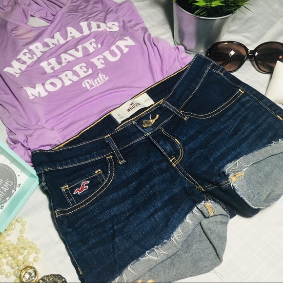 HOLLISTER SHORT JEANS - Picture 2 of 7